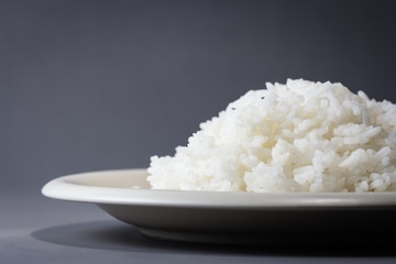 Steamed rice