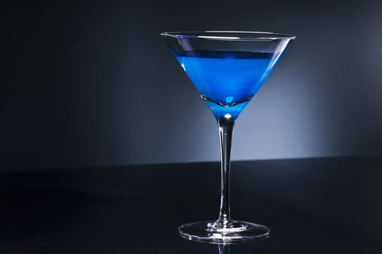 Blue Martini cocktail