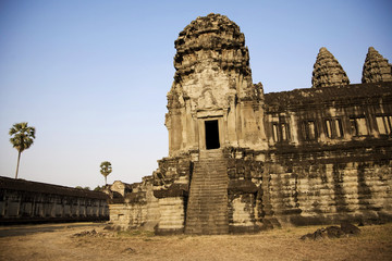 Fototapeta na wymiar Angkor Wat temple; Siem Reap; Cambodia