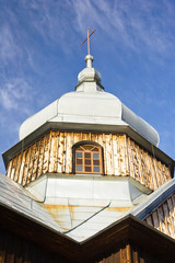 An old Orthodox church in Chmiel, Bieszczady Mountains
