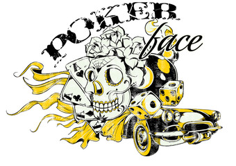 Poker face