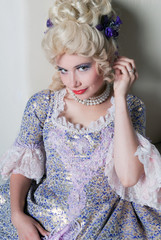 Baroque style woman