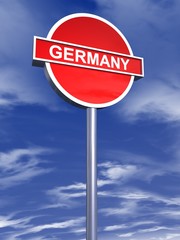 Germany sign traffic