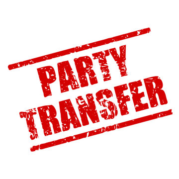 stempel eckig party transfer I