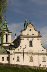 Naklejka premium Cracovie église saint catherine