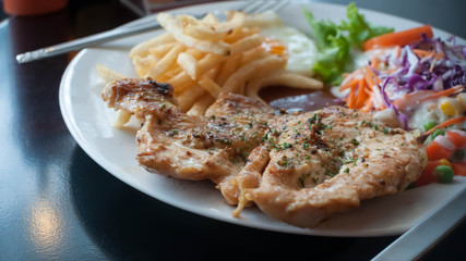 Chicken Steak.