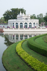 Obraz premium Buildings in the palace.