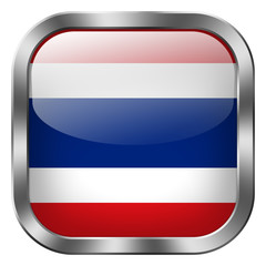 thailand square metal button