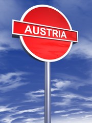austria sign traffic