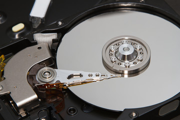 Hard disk drive inside