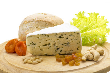 Cheese with mold