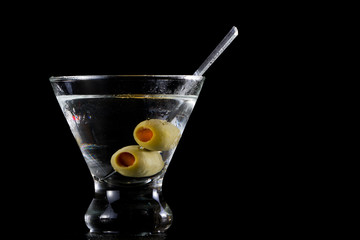 stemless martini