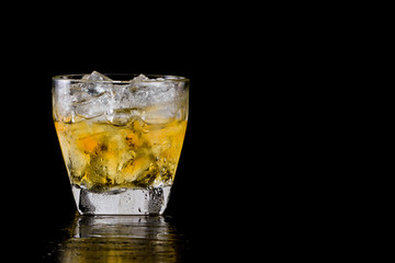 whiskey on the rocks