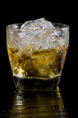 whiskey on the rocks