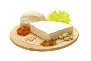 piece of Brie cheese