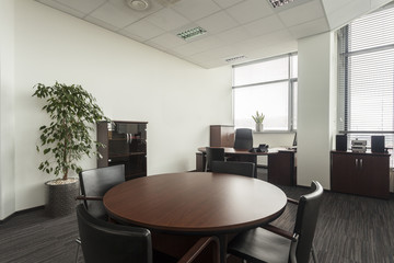 Empty conference hall