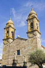 Fototapeta na wymiar Baroque spiers of San Benito church