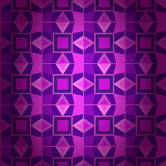 Geometrical violet damask seamless texture