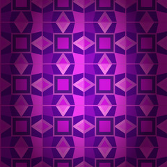 Geometrical violet damask seamless texture