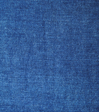 High resolution scan of blue denim fabric.