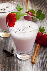 Strawberry milkshake