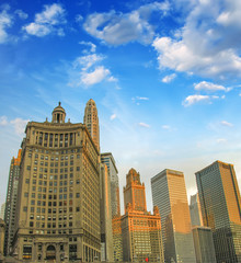 Fototapeta na wymiar Wonderful Chicago Skyline