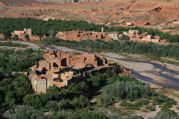 vallée des roses, Maroc