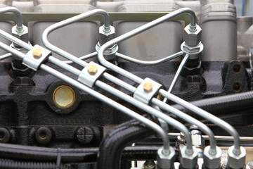 diesel engine detail