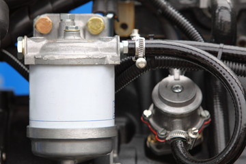 diesel engine detail