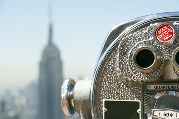 New York city, Rockefeller center and Empire state building