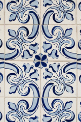 Ornamental old tiles
