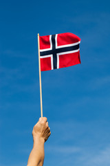 Norway flag.
