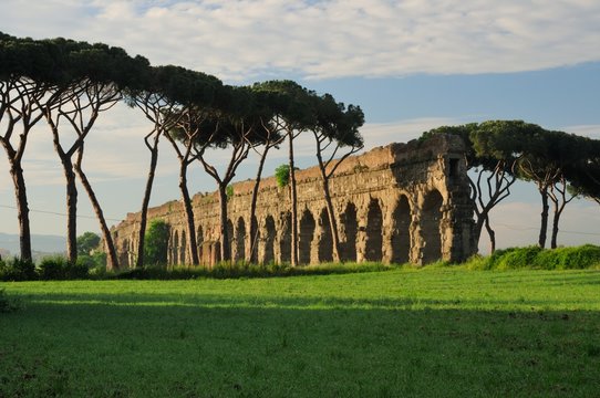 Fototapeta Parco degli Acquedotti Roma