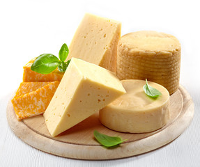 various types of cheese