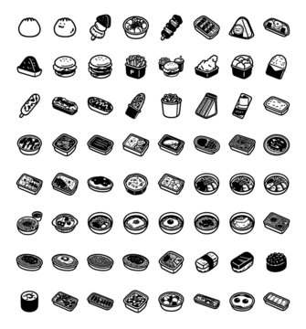 コンビニエンスストアのイラストその１