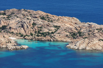 Fototapeta premium cala coticcio - la maddalena