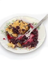 Вкусное печенье с джемом из черники