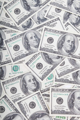 Hundred Dollar Bills for background.