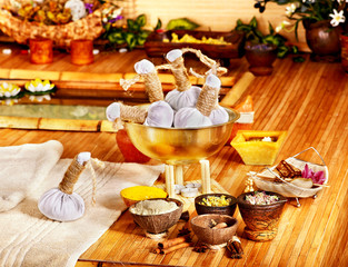 Spa still life.