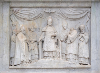 Roma, monumento all'Immacolata (part.)