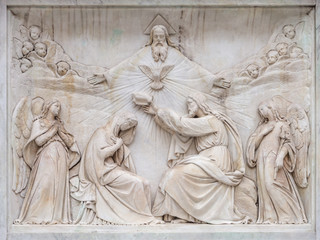 Roma, monumento all'Immacolata (part.)