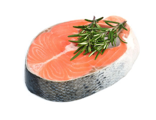 Piece of a salmon