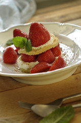 Erdbeerkuchen