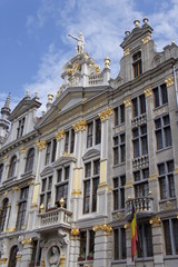 Fototapeta na wymiar Grand Place à Bruxelles, Belgique