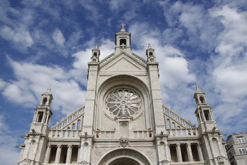 Fototapeta na wymiar Eglise Saint-Gilles à Bruxelles, Belgique