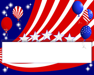 Background for the U.S. national holidays.