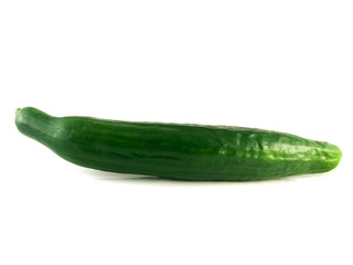 Cucumber isolated on white background