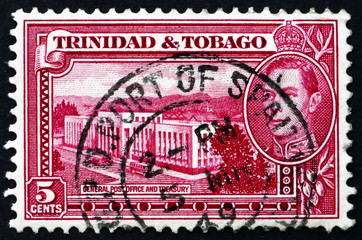 Postage stamp Trinidad and Tobago 1941 General Post Office