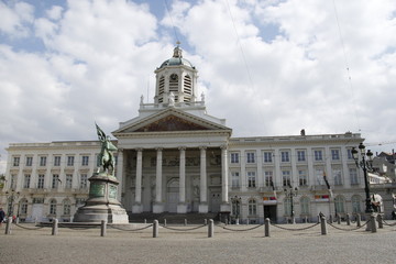 Place royale à Bruxelles, Belgique