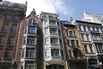 Immeuble ancien à Bruxelles, Belgique